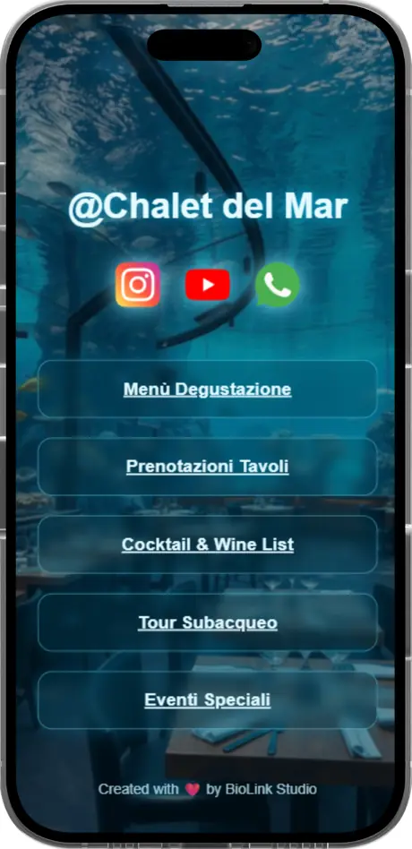Template BioLink Sea Restaurant